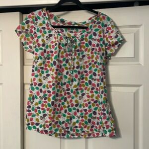 Cotten print top